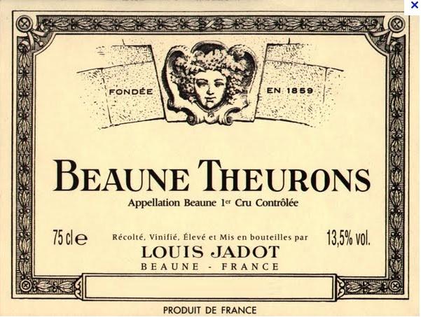 Louis Jadot Beaune 1er Cru Theurons