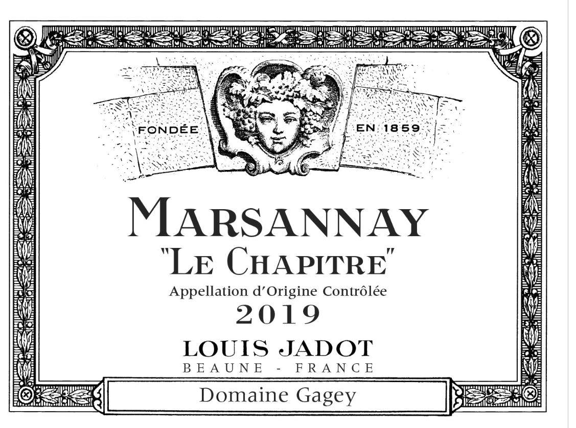 Louis Jadot Domaine Gagey Marsannay Le Chapitre