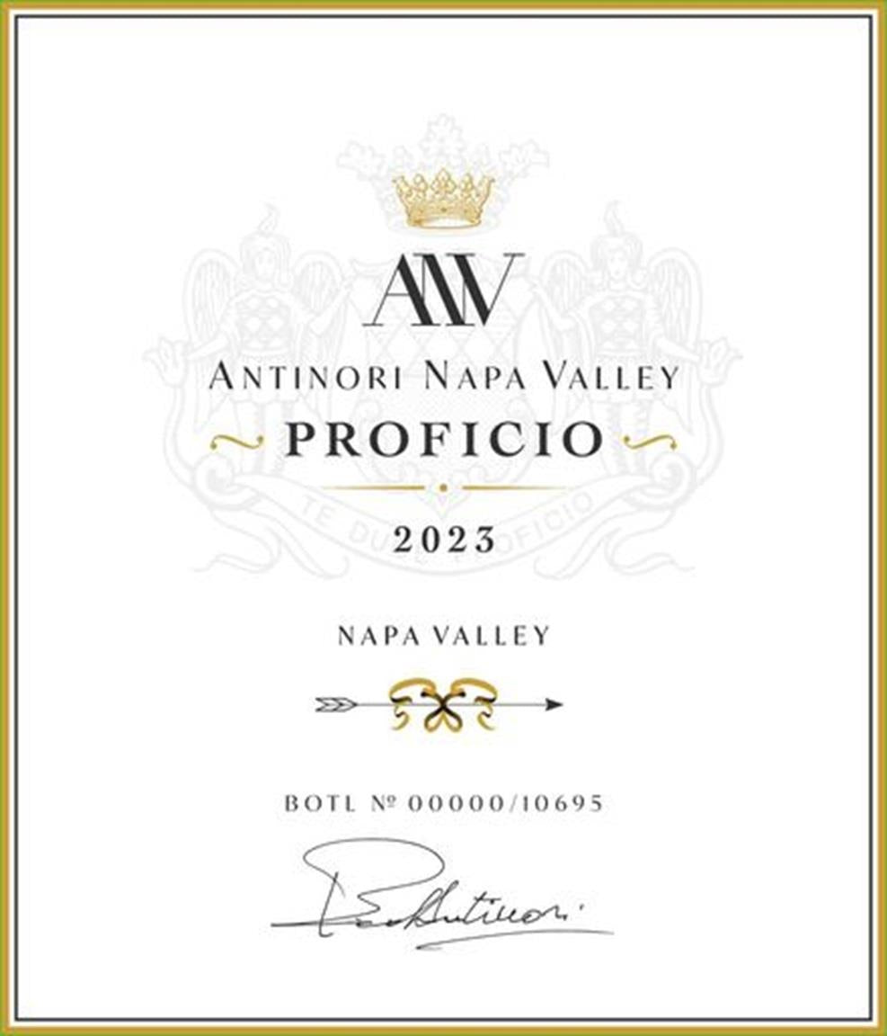 Antinori Napa Valley Proficio Napa Valley