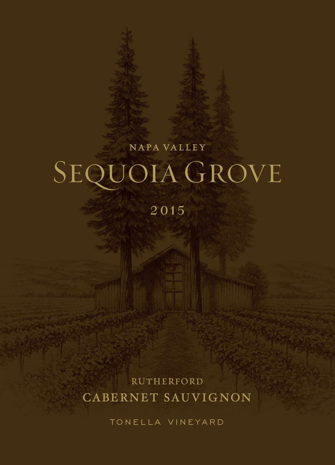 Sequoia Grove Cabernet Sauvignon Tonella Vineyard Rutherford