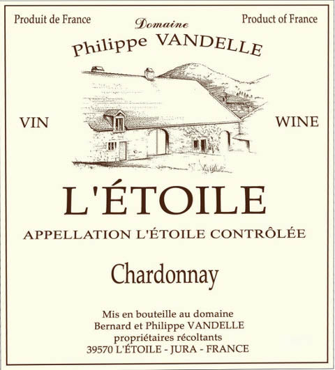 Domaine Philippe Vandelle Chardonnay l'Étoile