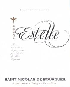 Domaine Lydie et Max Cognard Saint-Nicolas de Bourgeuil Cuvée Estelle