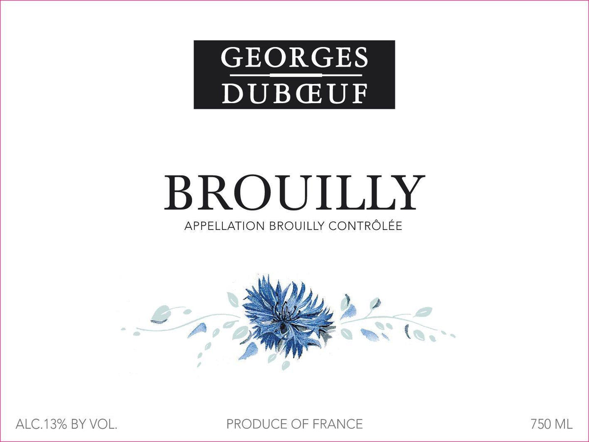 Georges Duboeuf Flower Label Brouilly