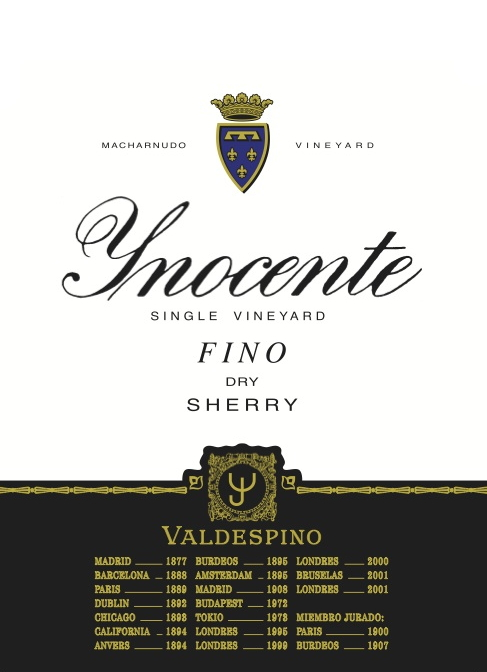Valdespino Fino Inocente Dry Sherry Single Vineyard Jerez-Xérès-Sherry