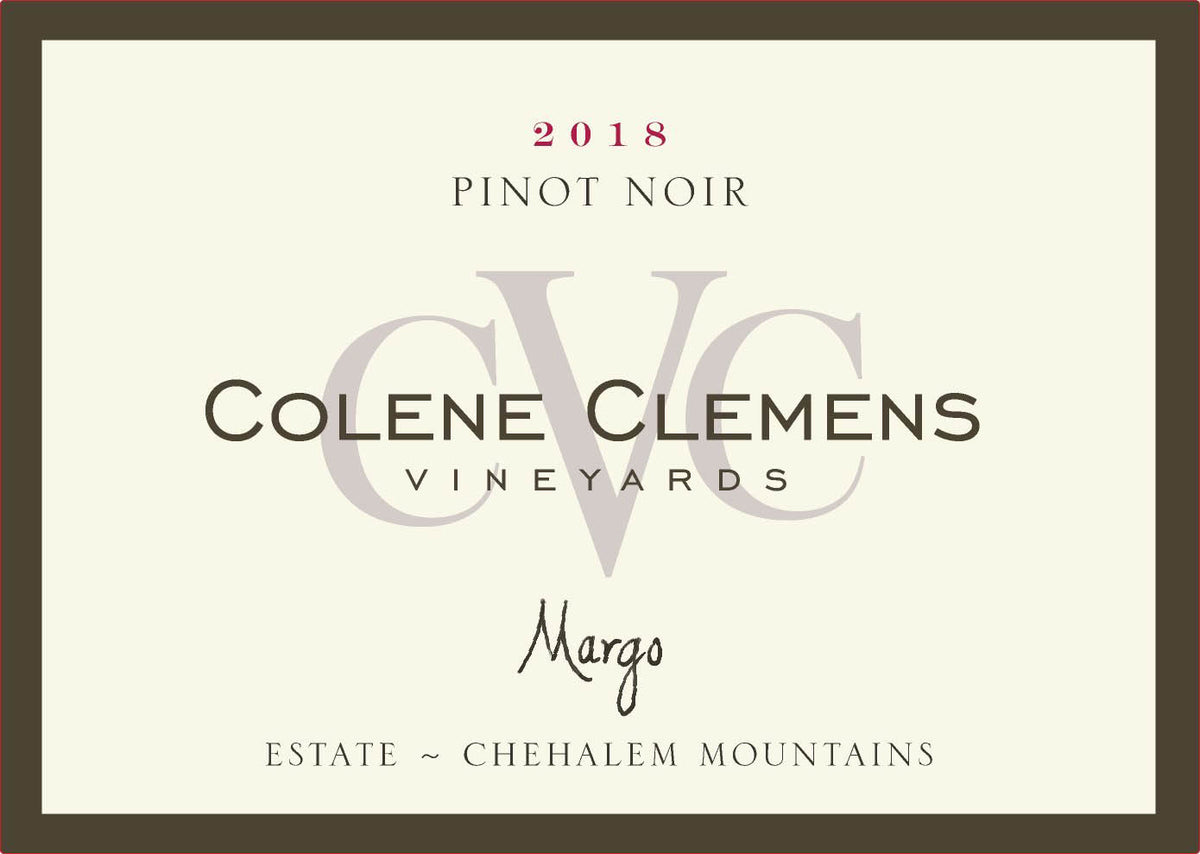 Colene Clemens Vineyards Margo Pinot Noir