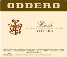 Poderi E Cantine Oddero Barolo Villero