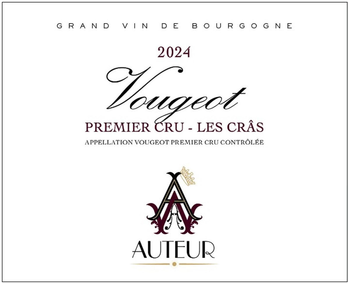 Auteur Vougeot 1er Cru Les Crâs