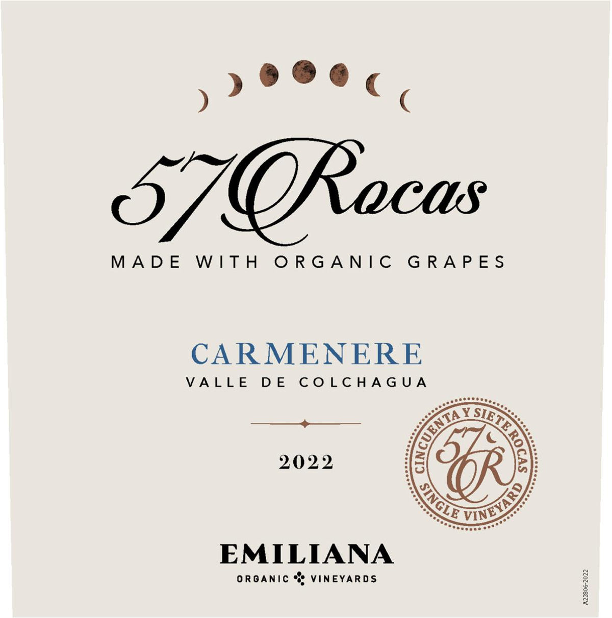57 Rocas Carménère Valle Del Colchagua
