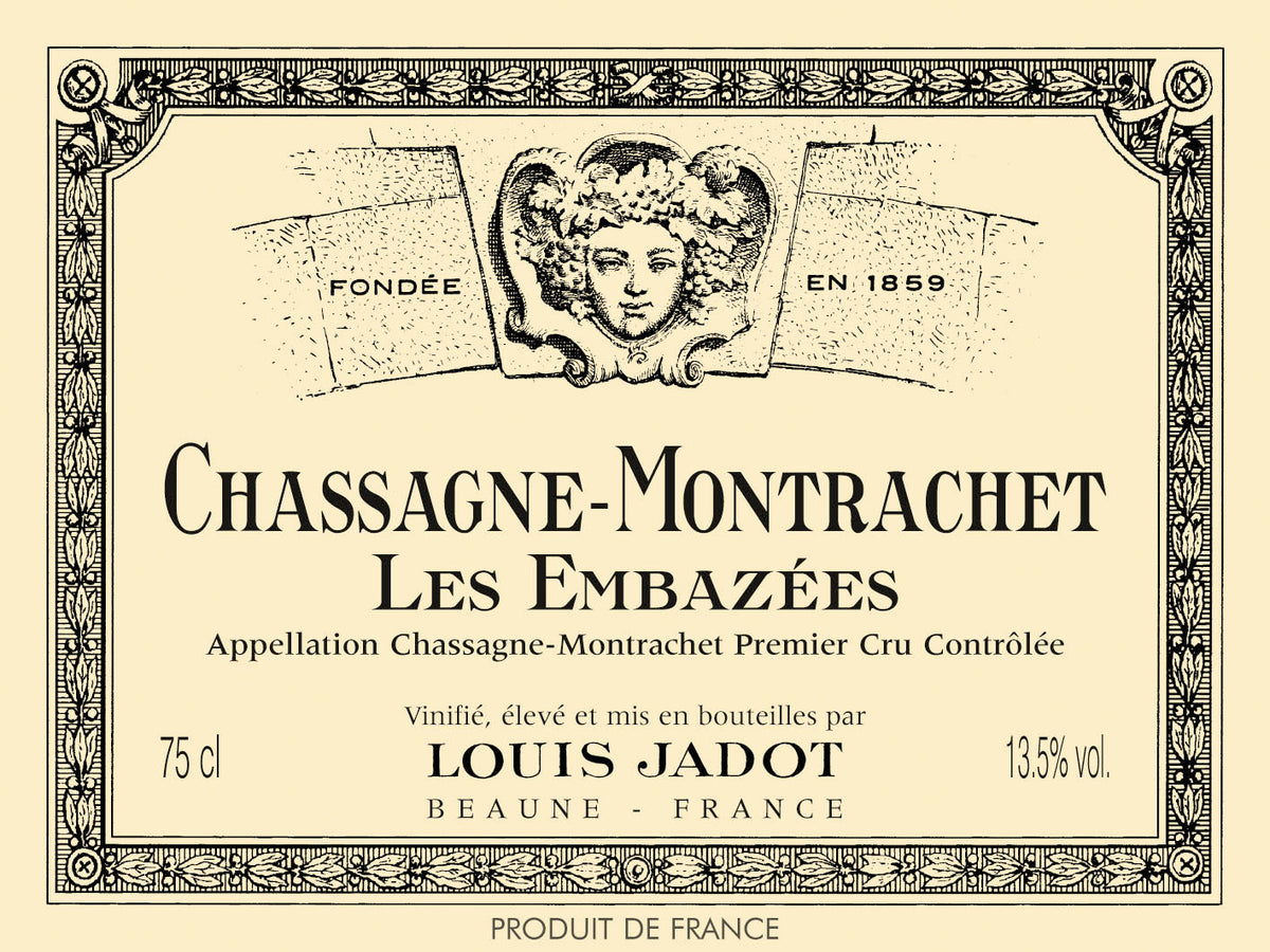 Louis Jadot Chassagne-Montrachet 1er Cru Les Embazées