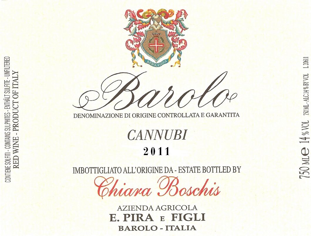 E. Pira e Figli Barolo Cannubi Chiara Boschis
