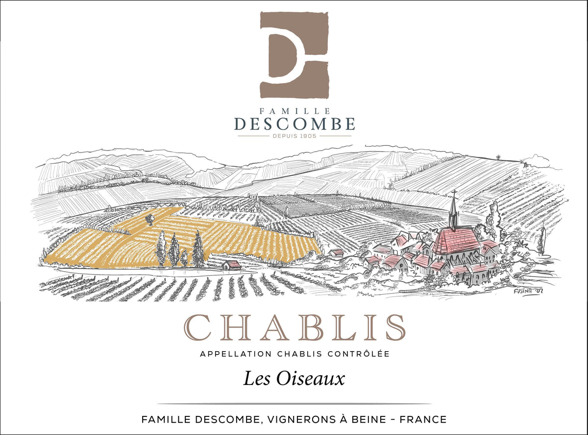 Vins Descombe Chablis Les Oiseaux
