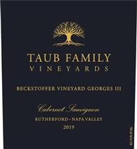 Taub Family Vineyards Beckstoffer Vineyard Georges III Cabernet Sauvignon