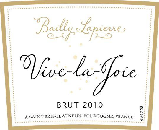 Bailly Lapierre Crémant de Bourgogne Brut Vive-la-Joie