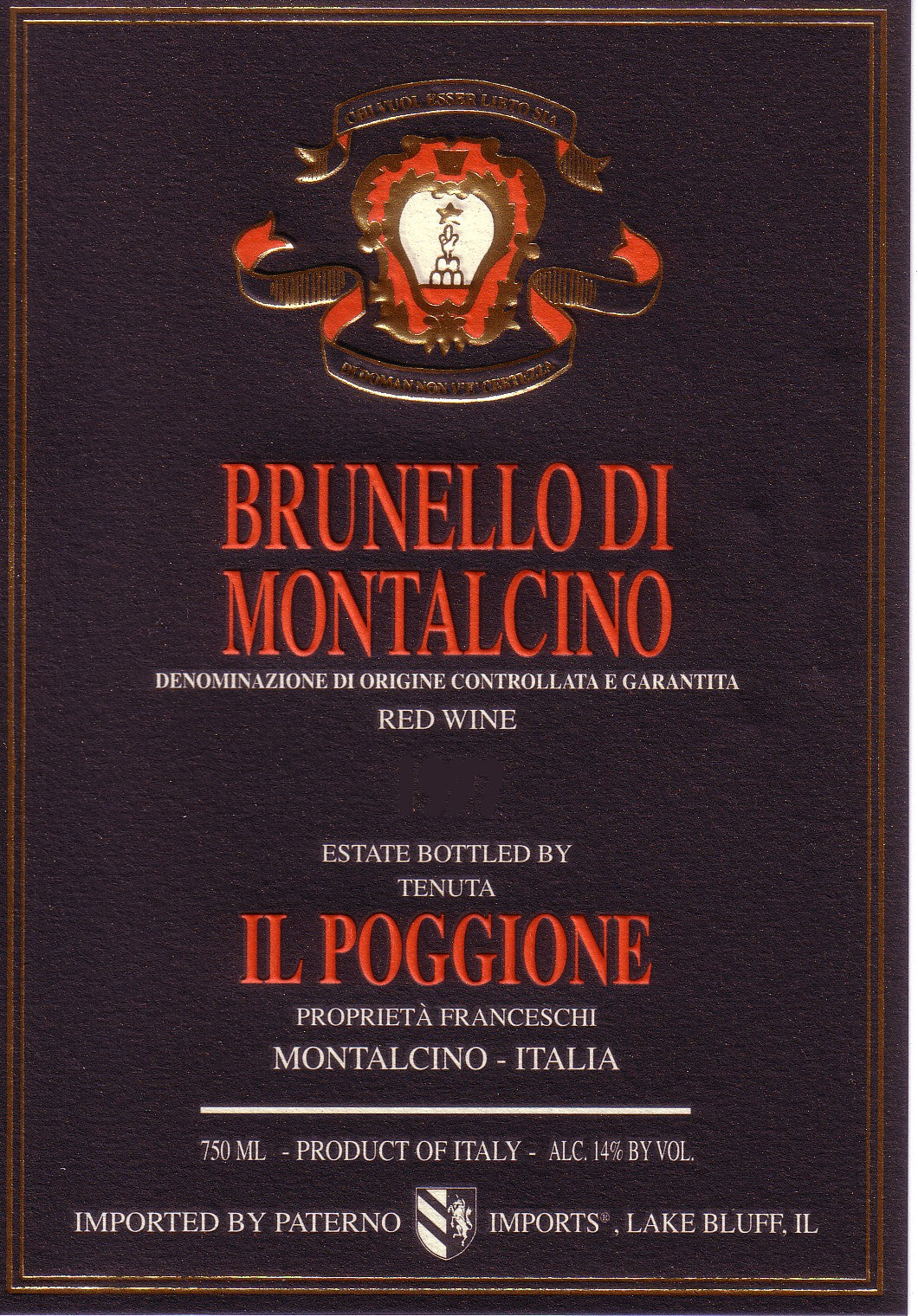 Il Poggione Brunello di Montalcino