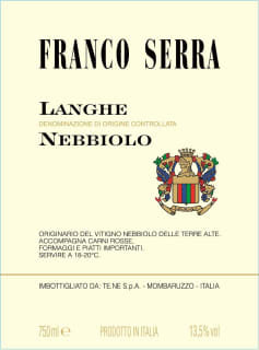 Franco Serra Langhe Nebbiolo