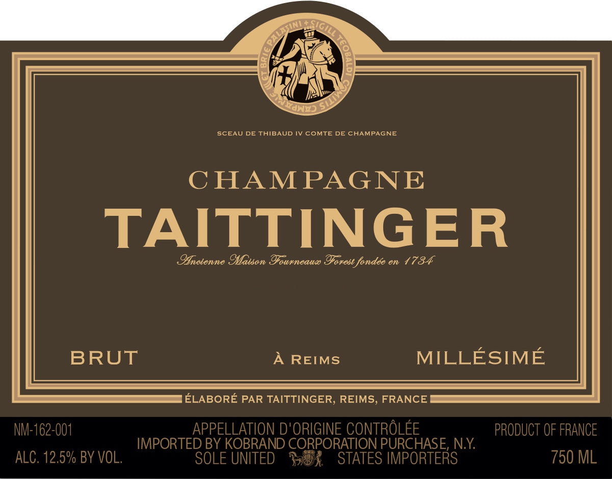 Champagne Taittinger Champagne Brut Millésimé