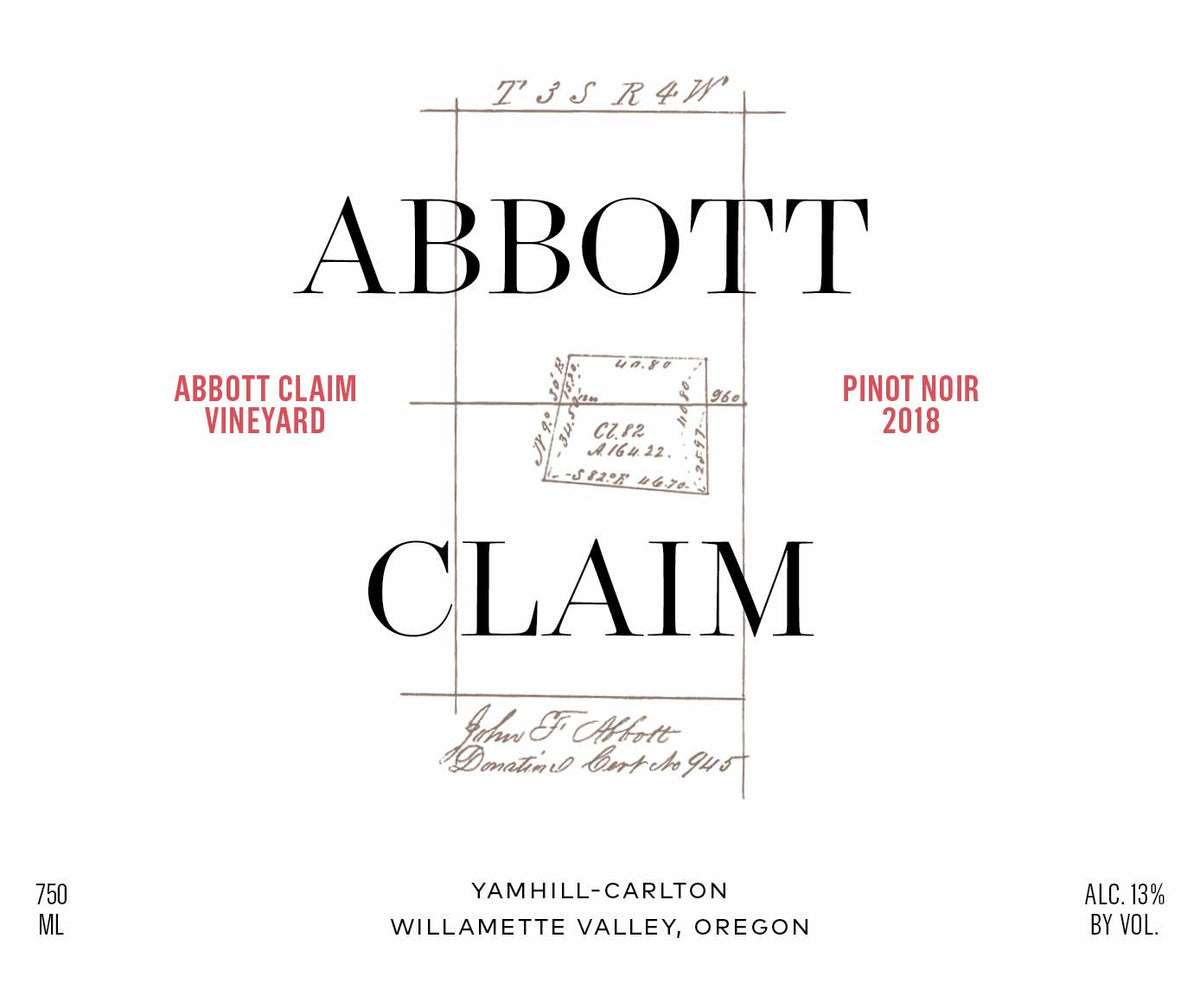 Abbott Claim Pinot Noir Yamhill-Carlton District