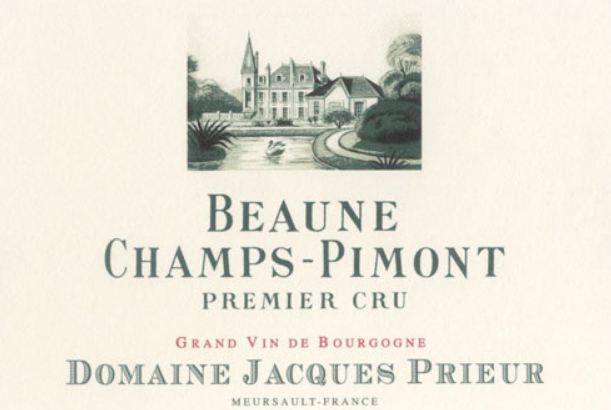 Domaine Jacques Prieur Beaune 1er Cru Champs-Pimont Blanc