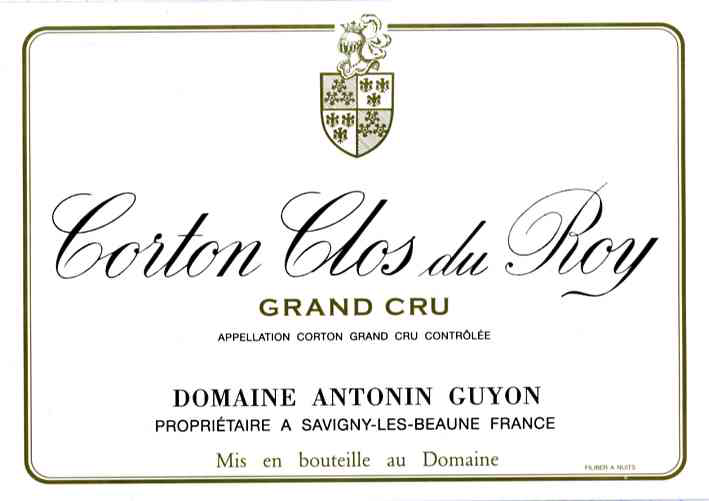 Domaine Antonin Guyon Corton Clos du Roy Grand Cru