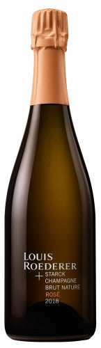 Louis Roederer + Philippe Starck Brut Nature Rosé