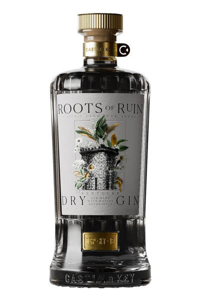 CASTLE & KEY ROOTS OF RUIN GIN KY 750ML