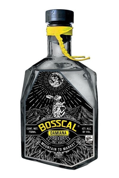 BOSSCAL DAMIANA MEZCAL ORGANIC 750ML