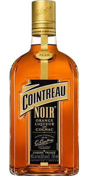 Cointreau Noir Orange Liqueur with Cognac