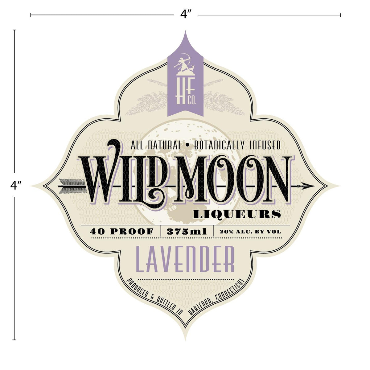 Wild Moon Lavender Liqueur