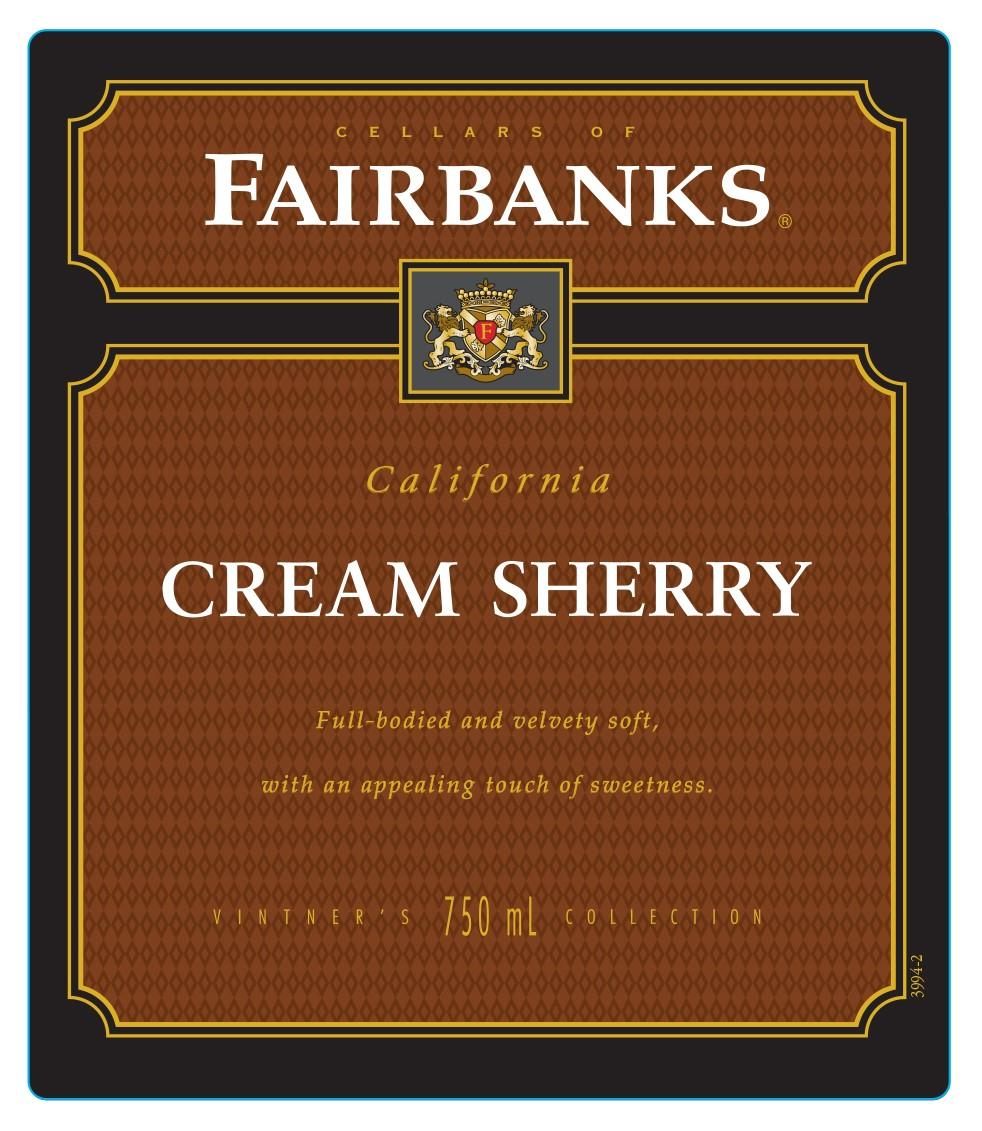 Fairbanks Cream Sherry