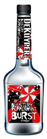 DeKuyper Blustery Peppermint Burst Schnapps 60 Proof