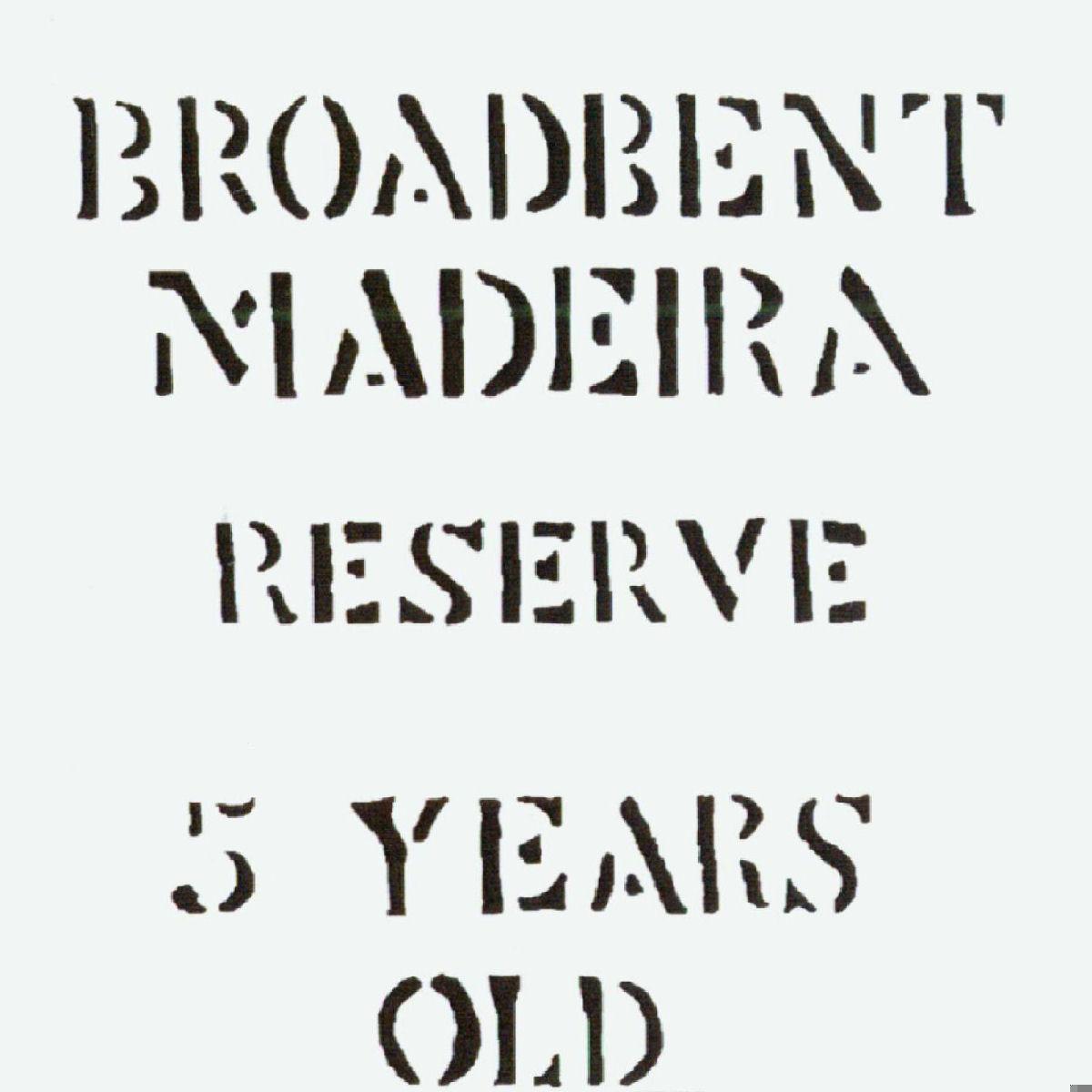 Broadbent Madeira Reserve 5 Year Old