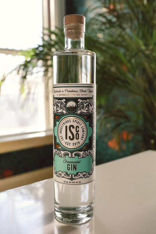 ORNAMENTAL GIN THE INDUSTRIOUS SPIRIT CO RHODE ISLAND 750ML