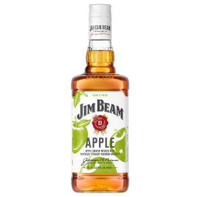 Jim Beam Apple Liqueur with Kentucky Straight Bourbon Whiskey 65 Proof