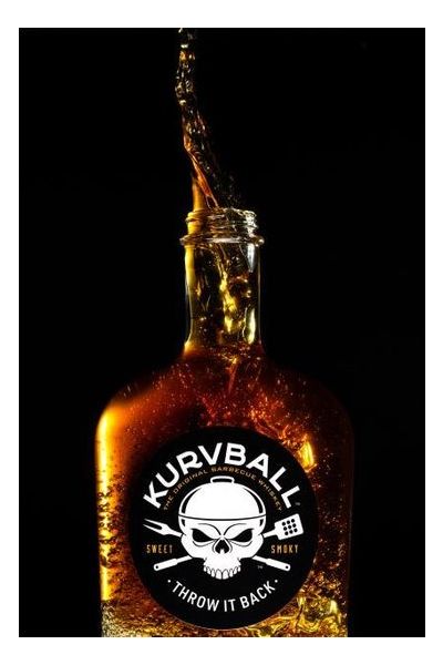 KURVEBALL BBQ WHISKEY 750ML