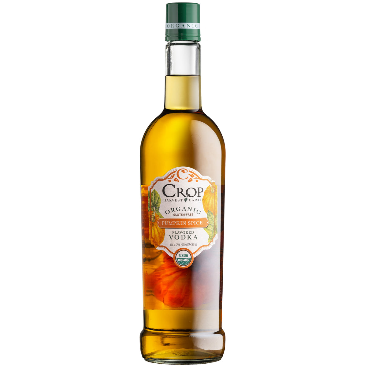 Crop Pumpkin Spiced Organic Vodka