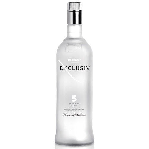 EXCLUSIV VODKA COCONUT MOLDOVA 750ML