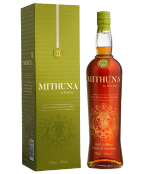 Paul John Mithuna Indian Single Malt Whiskey