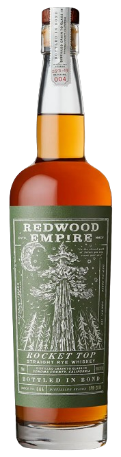 Redwood Empire Rocket Top Bottled In Bond Straight Rye Whiskey
