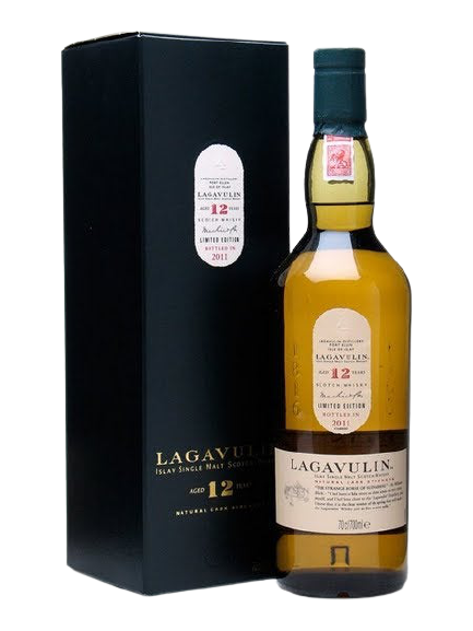 Lagavulin Natural Cask Strength 12 Year Old Single Malt Scotch