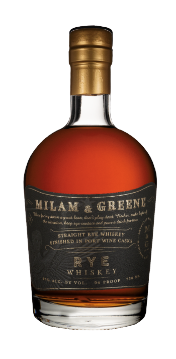 Milam & Greene Port Cask Finish Straight Rye Whiskey