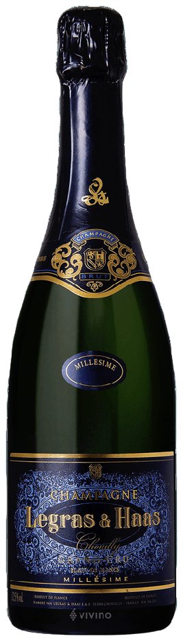 Legras & Haas Champagne Brut Blanc De Blancs Millesime Grand Cru