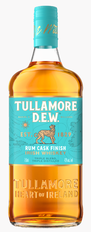 Tullamore D.E.W. XO Caribbean Rum Cask Irish Whiskey