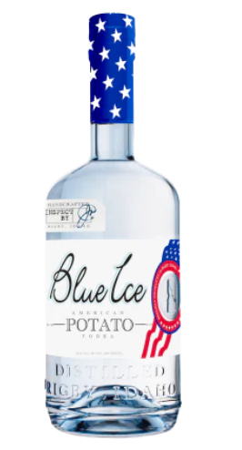 Blue Ice Potato Vodka (Red White & Blue)