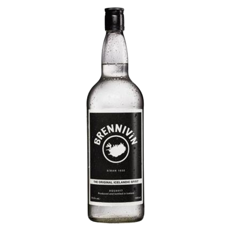 BRENNIVIN AQUAVIT THE ORIGINAL ICELANDIC SPIRIT ICELAND 1L