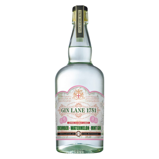 GIN LANE 1751 CUCUMBER WATERMELON MINT GIN ENGLAND 750ML