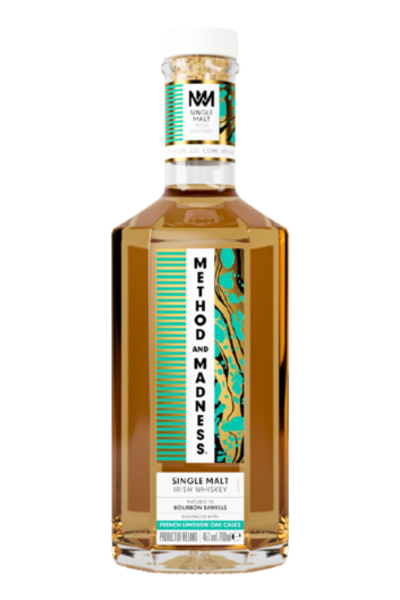 METHOD AND MADNESS SINGLE MALT IRISH WKY FRENCH LIMOUSIN OAK CASK 750ML