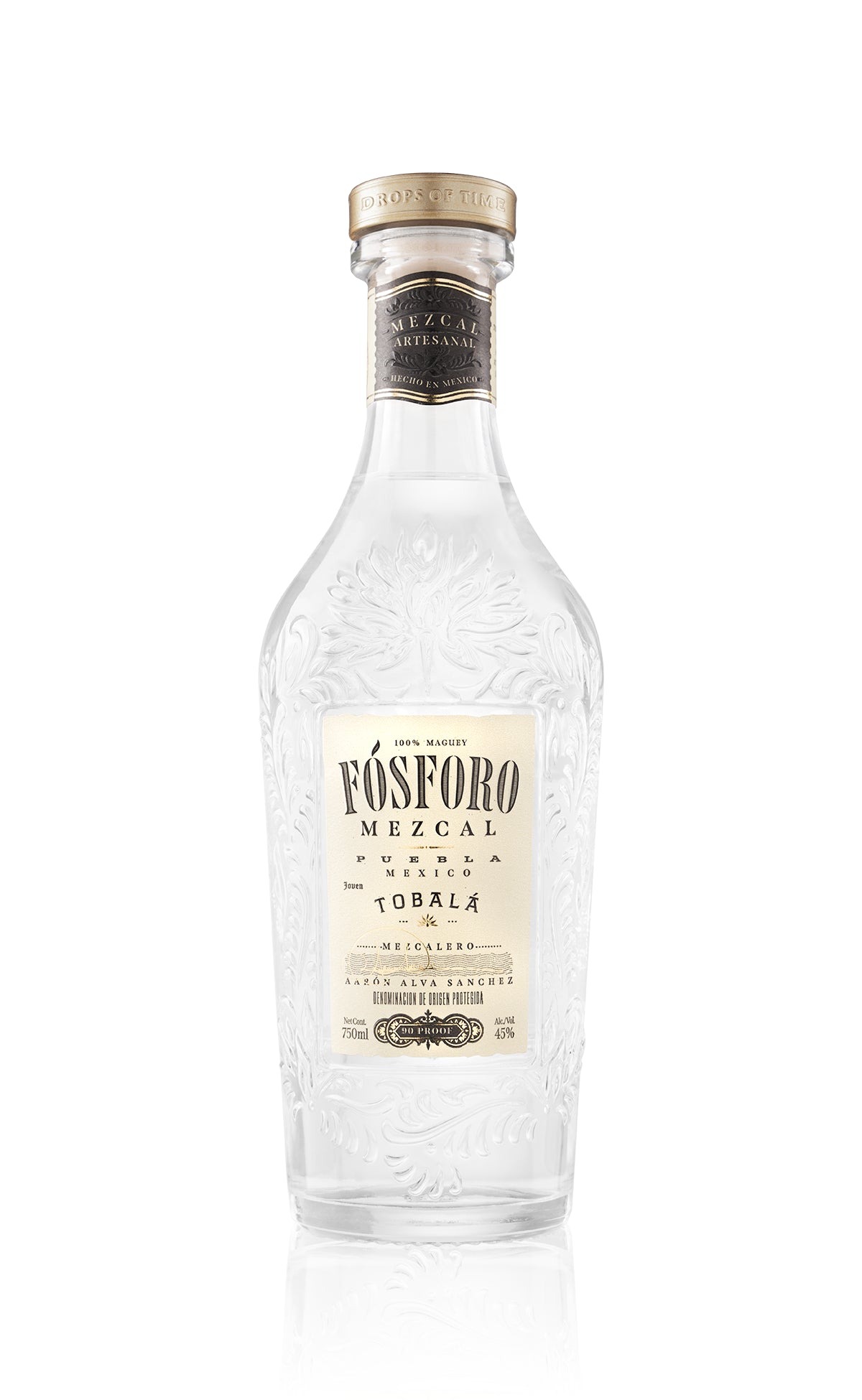FOSFORO MEZCAL TOBALA 90PF 750ML