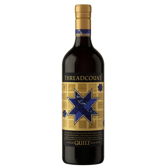 THREADCOUNT QUILT BOLD RED WINE 750ML