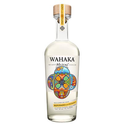 WAHAKA ABOCADO REPOSADO CON GUSANO MEZCAL 750ML