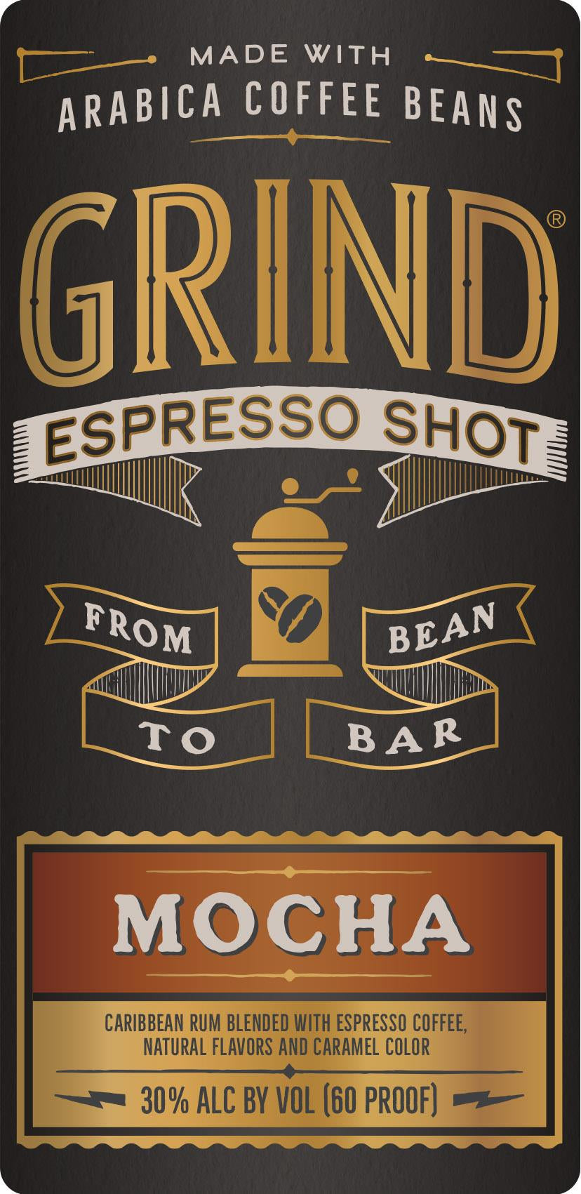 Grind Rum Espresso Shot Mocha 60 Proof